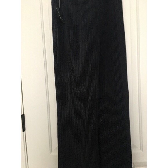 2pc Liz Claiborne Women's Blue Pinstriped Pant Suit Size 4 Jacket & Pants - Picture 10 of 12